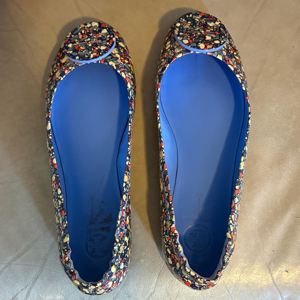 Tory Burch Multicolor Patterned Flats